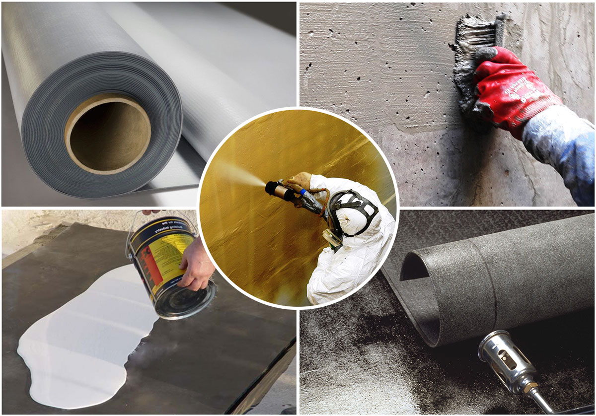 Гидроизоляция бетона Гидроизоляция кровли