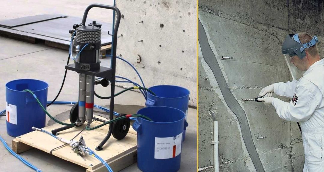 Инъектирование фундамента